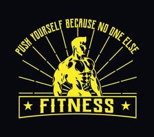 gym t shirt design vector