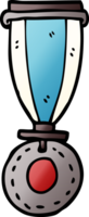 cartoon doodle medal png