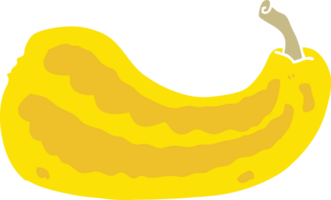 flat color style cartoon squash png