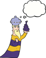 one of the three wise men with thought bubble png