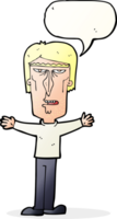 cartoon angry man with speech bubble png