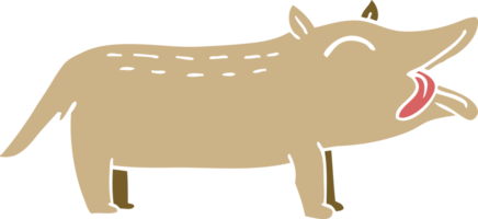 cão engraçado doodle dos desenhos animados png