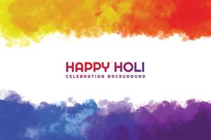 Happy holi celebration indian festival of colours texture background vector
