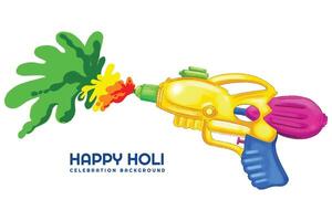 Indian holi traditional festival of colors card background vector