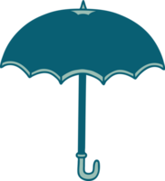 iconic tattoo style image of an umbrella png