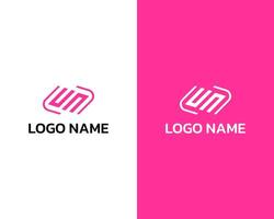 Professional UN Creative Business Icon logo design template vector