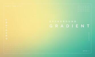 Teal Green and Light Sun Yellow Gradient Background for Artistic Designs vector