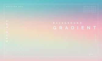 Minimal Pastel Tones in Raw Style Technicolor Gradient vector