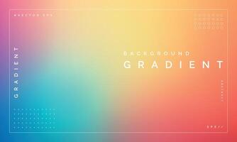 Abstract Gradient Background Template Colorfull vector