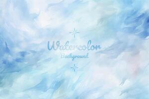 Modern Watercolor Background with White vector