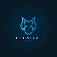 Creative Colorful Fox Logo Vector Illustration