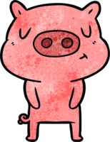 cartoon content pig png