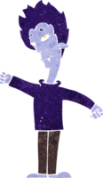 cartoon vampire man png