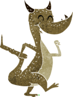 drago felice dei cartoni animati png