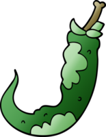 cartoon doodle chilli pepper png