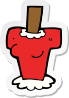 sticker of a cartoon female body png