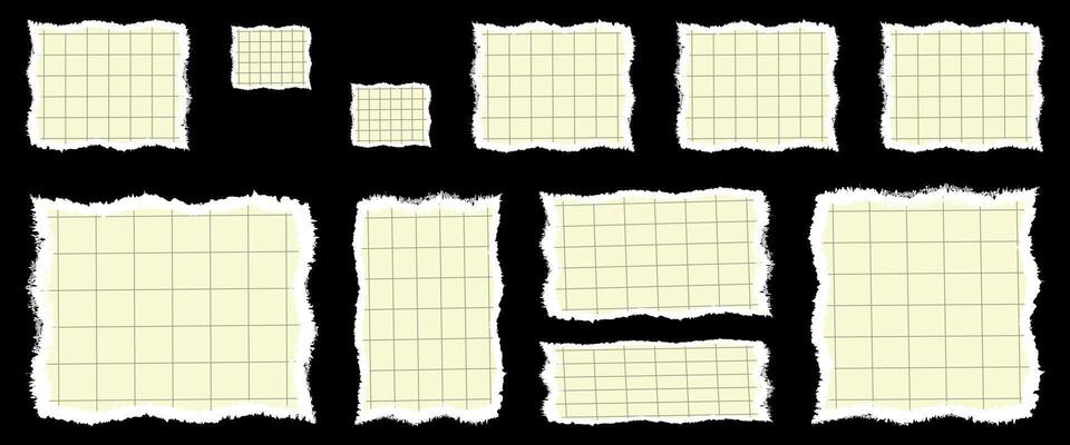 Hand-drawn text frames