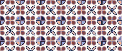Geometric pattern vector background with Scandinavian abstract color or Swiss geometry prints of rectangles, squares and circles shape design