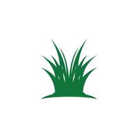 Nature grass icon and symbol vector template