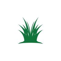 Nature grass icon and symbol vector template