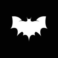 Bat wing silhouette icon and symbol vector template illustration