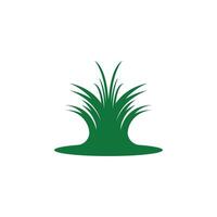 Nature grass icon and symbol vector template