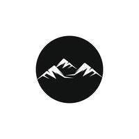 Mountain icon Logo vector