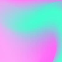 Pink Green Abstract Blurred Gradient Fluid Background vector