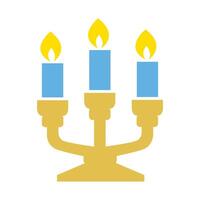 Candelabra Icon Vector Illustration