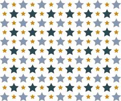 Retro Style Star Pattern Background vector