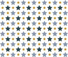 Retro Style Star Pattern Background vector