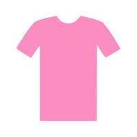 Pink T Shirt Icon vector