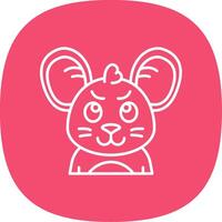 Envy Line Curve Icon vector