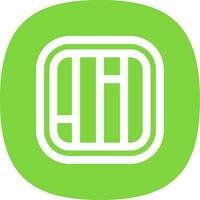 Layout Line Curve Icon vector