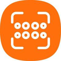 Reorder dots horizontal Line Curve Icon vector