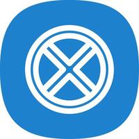 Block 2 Line Curve Icon vector