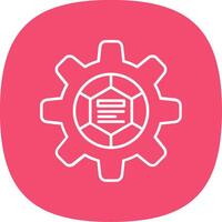 Infographic elements Line Curve Icon vector