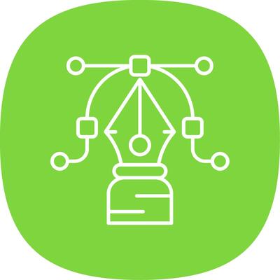 Pen tool Line Curve Icon