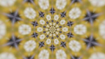 Mandala 3D Kaleidoscope seamless loop Psychedelic Trippy Futuristic Traditional Tunnel Pattern for Consciousness Meditation Background Video Relaxing Ethnic Colorful pattern Chakra Kundalini Yoga