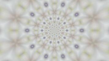 mandala 3d caleidoscópio desatado ciclo psicodélico trippy futurista tradicional túnel padronizar para consciência meditação fundo vídeo relaxante étnico colorida padronizar chakra kundalini ioga video