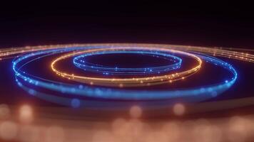 Dynamic Warm and Cool Fiber Optic Loops Concept video