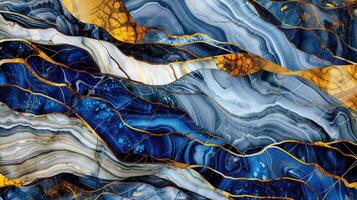 AI generated Abstract marble mosaic forms a captivating background, Ai Generated. photo