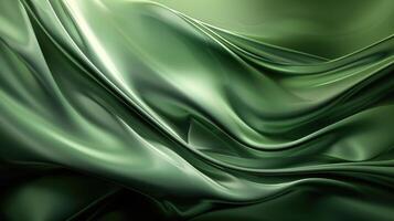 AI generated Luxurious abstract green background for modern wallpapers, Ai Generated. photo
