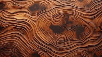 AI generated Delve into the organic warmth of a wooden cut texture. Ai Generated photo