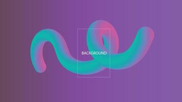 Modern abstract fluid background. vector