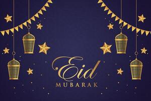 Ramadan, Eid al-Fitr, Islamic New Year background greeting card vector