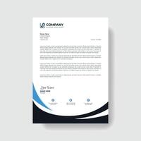 Professional and creative corporate business letter head template vector