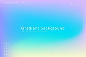 Modern gradient blurred vector background