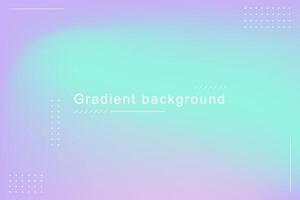 Modern gradient blurred vector background