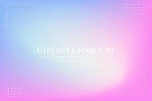 Modern gradient blurred vector background